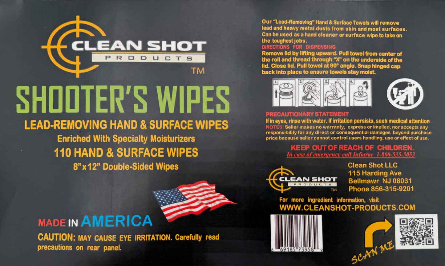 Shooter's Wipes